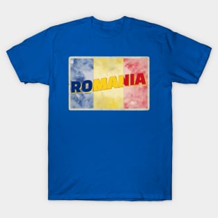 Romania Vintage style retro souvenir T-Shirt